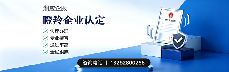廊坊瞪羚企业认定申报服务