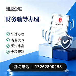 廊坊财务辅导申请服务