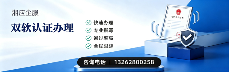 廊坊双软认证申报服务